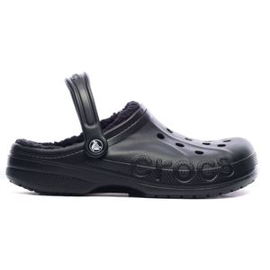 CROCS - Gefütterte Clogs BAYA LINED CLOG - black, Größe:43/44 EU