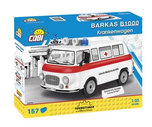 Cobi 24595 Barkas B1000 SMH3 Krankenwagen - 157 Pcs Bausatz DDR Automodell