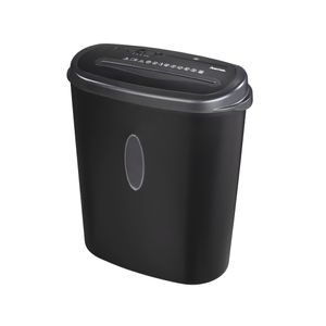 hama Home X12CD Aktenvernichter mit Partikelschnitt P-4, 4 x 40 mm, bis 12 Blatt, schwarz