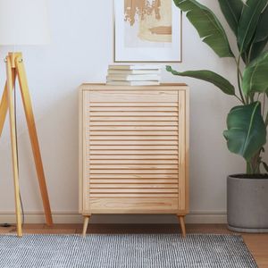 Prolenta Premium - Żaluzja do szafy 69x59,4 cm lite drewno sosnowe