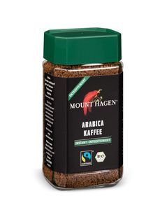 Mount Hagen Fairtrade Instant Kaffee entkoffeiniert -- 100g