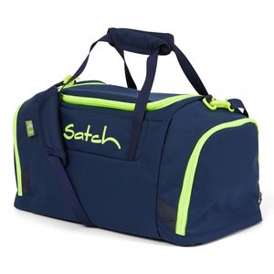 Satch Sporttasche, Toxic Yellow, Farbe/Muster: dark blue, neon, yellow