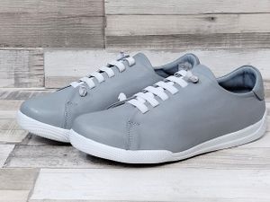Andrea Conti Damen Sneaker grau mit Gummisenkel 42