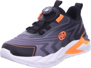 Dockers Jungen Slipper 32797-31, 32797-32, 32797-33, 32797-34, 32797-35, 32797-36, 32797-37, 32797-38, 32797-39 DOK-56SJ601-700 grau/schwarz 36 [Kinderschuhe]