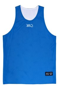K1X Reversible Practice Basketball Jersey mk2, Farbe:Blau / Weiß, Kleidergröße:L