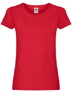 Fruit of the Loom Original T Lady-Fit Farbe: rot Größe: 2XL