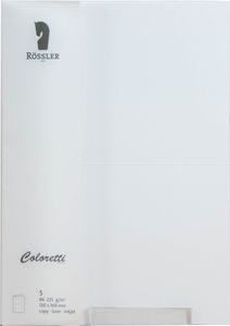 Coloretti Karten 5 Stück B6 Hd-Pl 225g weiß Coloretti Karten 5 Stück B6 Hd-Pl 225g weiß
