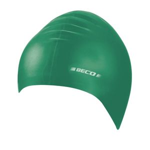 Beco Badekappe Schwimmkappe Silikonhaube dunkel-grün