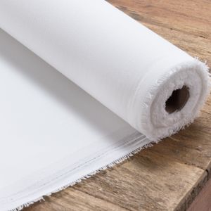 Leinwand auf Rolle 1,6x10m 380g/m² Baumwollgewebe mit Gesso grundiert Leinwand auf Rolle 1,6x10m 380g/m² Baumwollgewebe mit Gesso grundiert