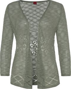 s.Oliver Strickjacke khaki Größe 36/38 s.Oliver Strickjacke khaki Größe 36/38