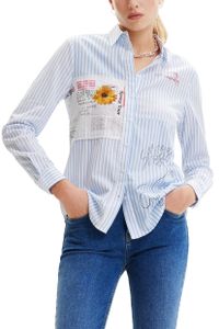 DESIGUAL Unterhemd Damen Baumwolle Hellblau GR76767 - Größe: L