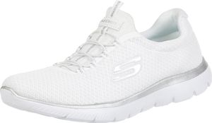 Skechers Summits - Weiß / Silber Polyester Größe: 36 Normal