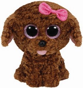 Ty Beanie Boo's - brązowy pies Maddie, 15 cm