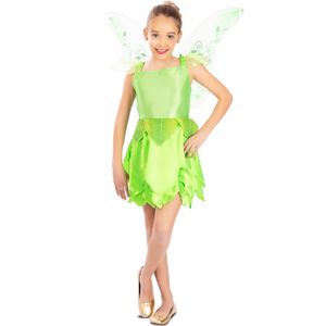 Fee Kostüm Magische Tinkerbell mit Flügeln für Kinder