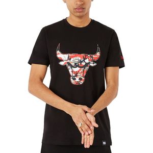 New Era INFILL CAMO Shirt - NBA Chicago Bulls - M