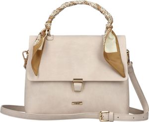 Rieker Damen Umhängetasche Henkeltasche Schulterriemen H1605, Farbe:Beige