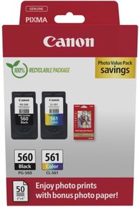 Canon PG-560 / CL-561 Photo Value Pack