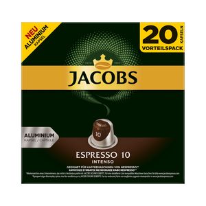 Jacobs Kapseln Espresso Intenso | 20 Nespresso® komp. Kapseln