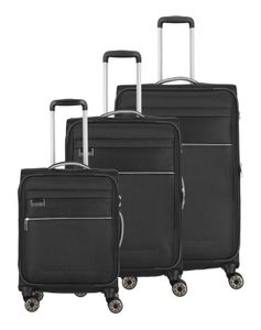 Travelite Miigo 4 Rollen Kofferset 3-teilig mit Dehnfalte