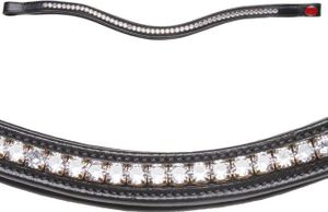 Kieffer Stirnriemen für Trense - Crystal Classic - Warmblut