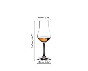 Sklenice na rum RIEDEL 200 ml, set 4 ks křišťálových sklenic