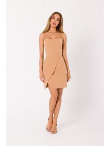 Made of Emotion Minikleid für Frauen Hanga M744 karamell XXL