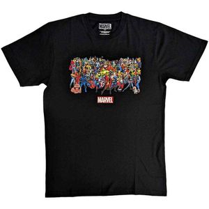Marvel Comics - T-Shirt für Herren/Damen Unisex RO10184 (XL) (Schwarz)