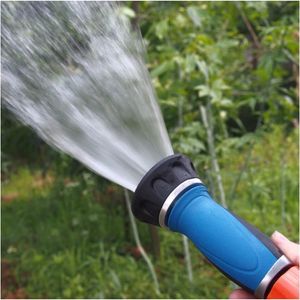 Düse im Feuerwehrmann-Stil, Hochdruckdüse, Schlauchdüse im Brandbekämpfungsstil aus Gummilegierung, Bewässerungsspray, Schlauchsprühgerät