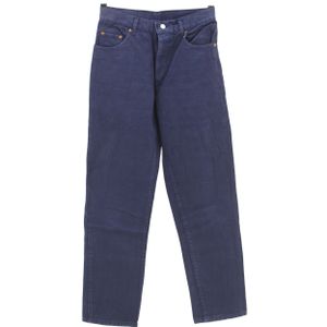 #6051 Levis, 501,  Damen Jeans Hose, Denim ohne Stretch, darkblue, W 34 L 30