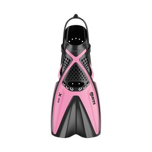 Mares X-ONE *Junior* Schnorchelflosse mit Gummi Straps für Kinder, Größe:S, Farbe:pink/rosa
