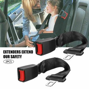 2x Auto Sicherheit Sitzgurt Belt Extender Verlängerung Schnalle Lock Clip 23cm Sitzgurt