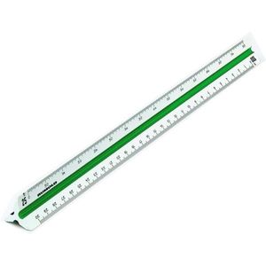 Rumold 150/30 9 Dreikant-Maßstab 150, Maschinenbau 9