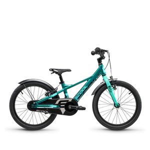 S'COOL XXlite EVO 18-1S FW - Dark Green/Mint | 18 Zoll Fahrrad für Kinder und Jugendliche | Fahrrad mit ergonomischer Sitzposition | Kinderfahrrad