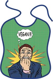 Erwachsenen Latz Vegan Partygag Geburtstag Geschenk JGA