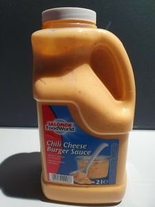 Salomon Chili Cheese Burger Sauce Pikante Würzsauce mit Chili 2000ml