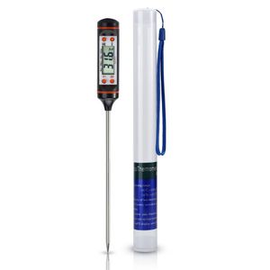 Intirilife Thermometer in SCHWARZ – Elektronisches Thermometer zum Messen von Temperaturen – Digitales Temperaturmessgerät Intirilife Thermometer in SCHWARZ – Elektronisches Thermometer zum Messen von Temperaturen – Digitales Temperaturmessgerät