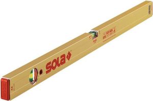 Wasserwaage AZ 100cm Alu.gold 0,5 mm/m SOLA