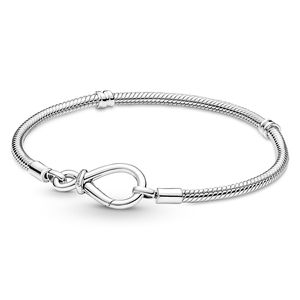 Pandora 590792C00 Dámský stříbrný náramek 925 Infinity Knot, 19 cm