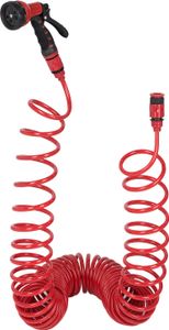 Kreator Spiralschlauch-set 15 M Silber  Silber One Size