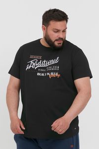 BLEND BHDoppler BT Doppler Shirt Herren Big & Tall mit Print T-Shirt mit Aufdruck Große Größen bis 6xl aus 100% Baumwolle