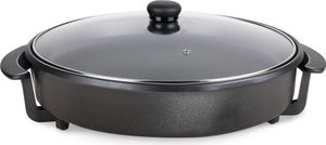 alpina Elektrische Snack-Pfanne - Party-Pfanne - Antihaft - 1500 W - mit Temperaturregler - Ø 40 cm
