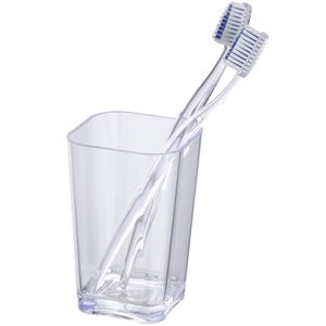 Zahnputzbecher Candy Transparent