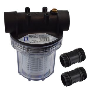 Agora-Tec Vorfilter Wasserfilter für Hauswasserwerk AT- 1L