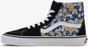 Blau und schwarz gemusterte Damen-Sneakers mit Wildlederdetails VANS UA SK8-Hi - 39