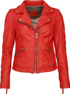 Mustang Lederjacke 31019198 Damen flame red S