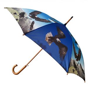 Regenschirm Adler, Automatikschirm Stockschirm Schirm Schirme Vogel Vögel Tiere