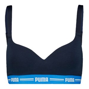 Puma Women Padded Top 1P Hang Blue Blue L