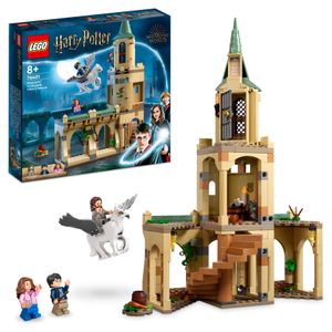 LEGO 76401 Harry Potter Hogwarts: Sirius’ Rettung Spielzeug-Set aus der Gefangene von Askaban, Schloss Erweiterung mit Seidenschnabel
