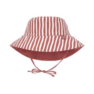 Lässig Splash & Fun Sonnenschutz Sonnenhut Fischerhut mit UV-Schutz - Streifen rot 19-36 Monate, Größe: 50/51