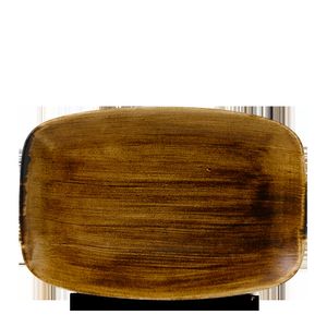 Churchill Super Vitrified Stonecast Patina Vintage Kupfer Platte, rechteckig, 30x19,9 cm, 6 Stück